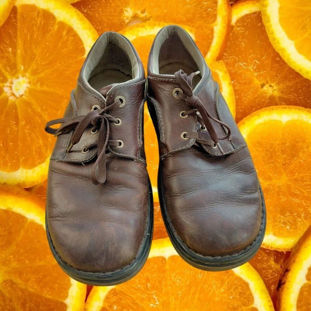 Dr. Martens 11194 Mens Brown Leather Oxford Lace Up Shoes Size US 11 UK 10 EU 45